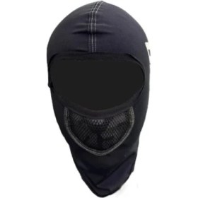 Resim Motosiklet ve Bisiklet Balaklava Motor Termal Maske Yüz Koruma Siyah 