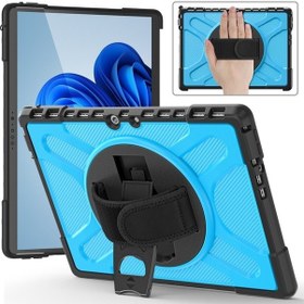 Resim Microsoft Uyumlu Surface Pro 8 Tpu + Pc Tablet Kılıfı 