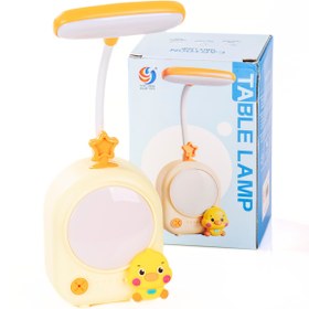 Resim Mukko Home Figürlü Temalı Şarj Edilebilir Masa Lambası – USB Şarjlı Çocuk Ders Lambası 