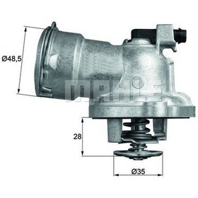 Resim BEHR MAHLE TM2887 Termostat (87 ºc) Mercedes W203 W204 C320 Cdi W211 E280 E300 E320 Cdi A6422000415 (WE782533) 