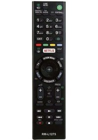 Resim Sony 3d Rm-l 1275 Netflıx Li Hy 8044 Televizyon Kumandası Tv Lcd Led Kumanda 