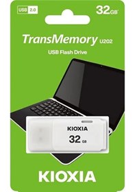 Resim Kıoxıa U202w 32gb Usb 2.0 Transmemory Flash Disk Beyaz 