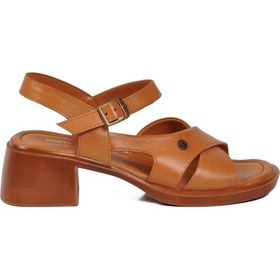Resim Pierre Cardin Taba Kadın Topuklu Sandalet Pc-54622 Z 