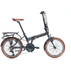Resim Carraro Flexı 121 Katlanır Bisiklet 350h 20 Jant 21 Vites Mat Viola-bakır 