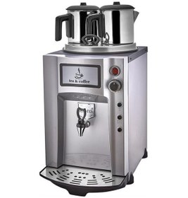 Resim Remta Premium Jumbo 15 Litre İki Demlikli Çay Makinesi - Gri 