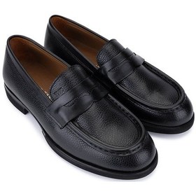 Resim Tamer Tanca Erkek Hakiki Deri Siyah Loafer Ayakkabı 537 3819 Erk Ayk Sk25-26 Sıyah Dr/gyk Siyah 