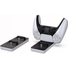 Resim YUES DualSense PS5 Joystick Şarj Standı – Çift Dock, Hızlı ve Düzenli 