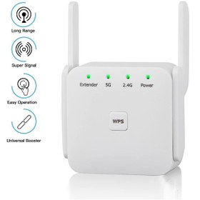 Resim Wi-Fi Router Sinyal Menzil Artırıcı 1200 Mbps Kablosuz Dual Band 