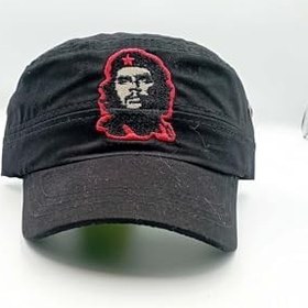 Resim MYZİ STORE Castro Fidel Kastro Che Guevara Şapkası Pamuk Keten Karışımı Arka Kısımdan Beden Ayarlanabilir 