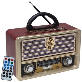 Resim Nostaljik Radyo Usb Kart Fm 