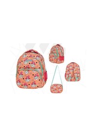 Resim Oval İlkokul Çantası Flamingo Samon 