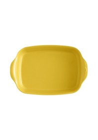 Resim Emile Henry Fırın Kabı Dikdörtgen 30 X 19 Cm - Mat Sarı/provence Yellow Mat Sarı 