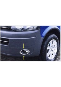 Resim Ebal Otomotiv VW Caddy Krom Sis Farı Çerçevesi 2 prç. 2010-2015 Arası P.Çelik 