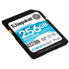 Resim Kingston SDG3/256GB SDXC Canvas Go Plus 256GB 170R C10 UHS-I U3 V30 