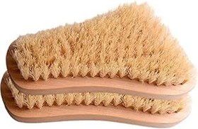 Resim Didiseaon 2 Kit Ayakkabı Cilası Fırçası Ayakkabı Temizleme Fırçası Giyim Kıl Saç Fırçası Kıl Ayakkabı Fırçası Çizme Temizleme Fırçası Ayakkabı Cilası Aplikatör Fırçası Ayakkabı Için 