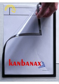 Resim Magnet Çerçeve - Kanbanax A4 Ebat-Mavi 