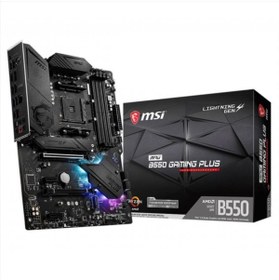 Resim MSI Mpg B550 Gamıng Plus B550 Ddr4 (vga Yok) Glan Atx Hdmı Dp M.2 Usb3.2 Rgb Type-c Am4 Amd Anakart 