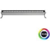 Resim 70 cm Wallwasher LED Bina Dış Duvar Aydınlatma Renkli Rgb Işık 