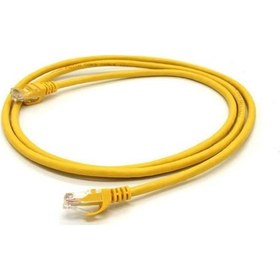 Resim Vcom Np611B-Y-10.0 Cat6 10.0Mt Sarı Utp Patch Kablo 