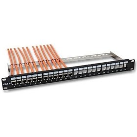 Resim ODS PP-UB24-3824L 24 Port CAT6 UTP Boş Patch Panel 