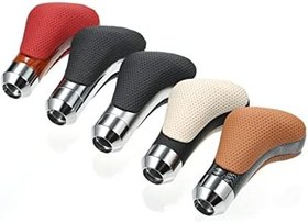 Resim Pepisky Otomatik Vites Topuzu Araba Vites Vites Topuzu Çubuk Kafa Kolu Kolu AT Siyah Mat GM için Değiştirme 