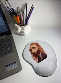 Resim Vincent Van Gogh Bilek Destekli Mouse Pad Mousepad 