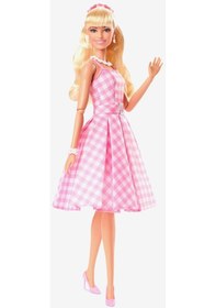 Resim Barbie Movie - Barbie Pembe Elbiseli Bebek HPJ96 