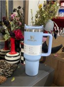 Resim abanasa abanasa pipetli Quencher H2.0 Flowstat Paslanmaz Çelik Yalıtımlı Bardak 40 Oz 1,18 Lt Orchid 