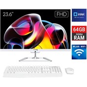 Resim Turbox TAxPro11 i5 12450H 64GB DDR4 Ram 1TB SSD 23.6 inç FHD Bluetooth Webcam WiFi All in One PC 
