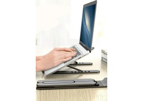 Resim 7 Kademeli Ayarlanabilir Laptop Bilgisayar Standı Kolay Kullanışlı Laptop Standı 
