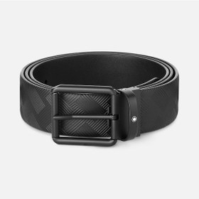 Resim 131183 Mont Blanc 35 Mm Çift Taraflı Siyah Kemer Çok Renkli 