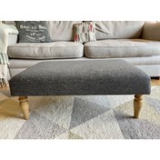 Resim ASELYA HOME Ahşap Ayaklı Bench & Orta Sehpa Modern Büyük Boy 80cm 