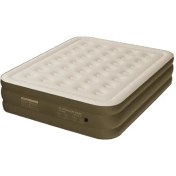 Resim Campout Yüksek Çift Kişilik Şişme Yatak Krem Krem 