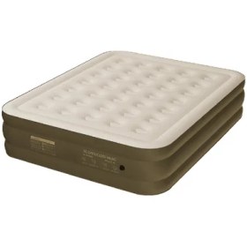 Resim Campout Yüksek Çift Kişilik Şişme Yatak Krem Krem 