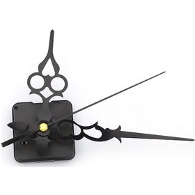 Resim 5 Adet Duvar Saati Mekanizması , Askısız, Şaft Uzunluğu 16 Mm , 