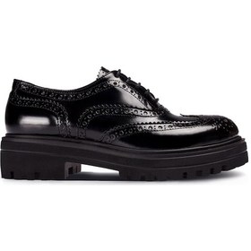 Resim Deery Siyah Günlük Kadın Oxford Ayakkabı Siyah (539891902) Siyah 