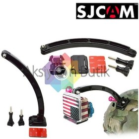 Resim Sjcam Sj4000 Sj5000 Kask Bağlantı Ve Uzatma Aparatı 