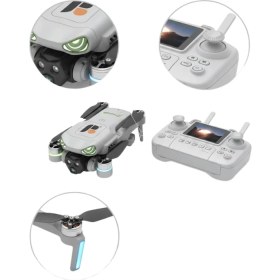 Resim Beruflic Tek Tuşla Kalkış Iniş Özellikli Katlanabilir Drone 