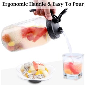 Resim Teedoo Soğuk Demleme Kahve Makinesi 32 Oz Soğuk Demleme Sürahisi Paslanmaz Çelik Süper Yoğun Filtreli Buzlu Demleme Kahve, Buzlu Çay-B (Yurt Dışından) 