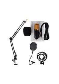 Resim Bm800 Stüdyo Kayıt Youtuber Mikrofonu Seti + Stand + Pop Filtre 
