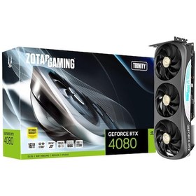 Resim Zotac NVIDIA GeForce RTX 4080 Trinity ZT-D40810D-10P 16 GB GDDR6X 256 Bit Ekran Kartı 
