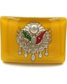 Resim BS.Elektronik Osmanlı Arması Etiket Panjur 3 Boyutlu Vidalı Arma (461788610) 