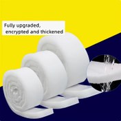 Resim Ağır Hizmet Tipi Akvaryum Filtre Medyası - Kalınlaştırılmış Yüksek Yoğunluklu Polietilen (PE) Filtre Medyası, Çoğu Filtre ile Uyumlu, 100cm x 20cm, Yüksek Permeabilite, Tutkal Gerektirmez, Balık Tankı, Nano Tank, Filtre Aksesuarı için 