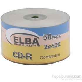 Resim Elba Cd-R 700Mb-80Mın 56X 50Li Shrink 