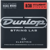 Resim Jim Dunlop DEN0838 Nickel Wound Light Elektro Gitar Teli (08–38) 