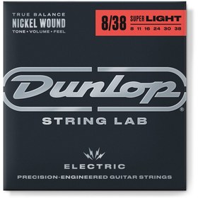 Resim Jim Dunlop DEN0838 Nickel Wound Light Elektro Gitar Teli (08–38) 