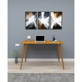Resim Wood Face Rixy Doğal Ahşap Çalışma Masası Meşe 116 x x 60 cm 