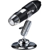 Resim Yaozixa Usb El Tipi Dijital Mikroskop 1600x Büyütme 8 Led Işık İle Net Görüntü, Ev Ve Laboratuvar Kullanıma Uygun 