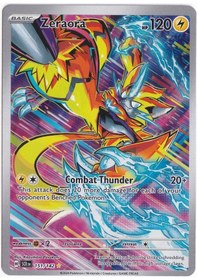 Resim Zeraora 151 - Pokemon Stellar Crown - Pokemon Kartı Mint 