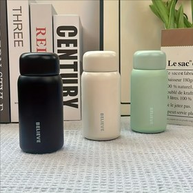 Resim 1 adet Yeni Yalıtımlı Bardak 316 Paslanmaz Çelik Çay Süzgeci Mini Araba Su Şişesi Kompakt Taşınabilir Seyahat Bardağı 